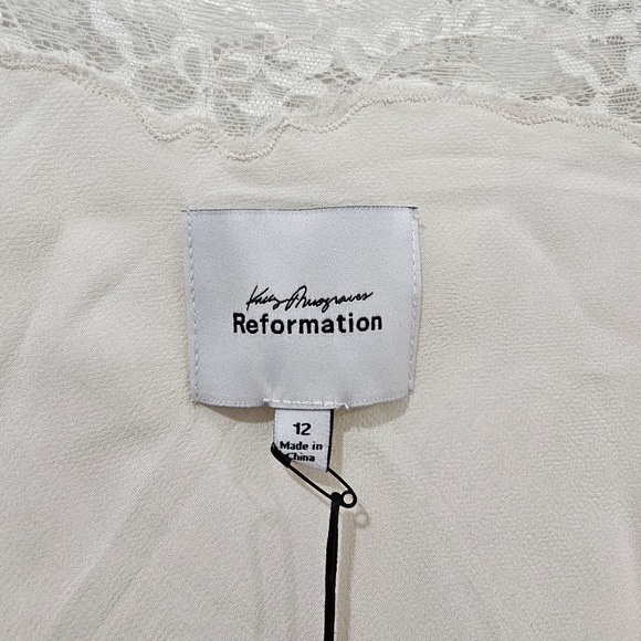 Reformation x Kacey Musgraves Stella Silk Dress - Picture 6 of 10